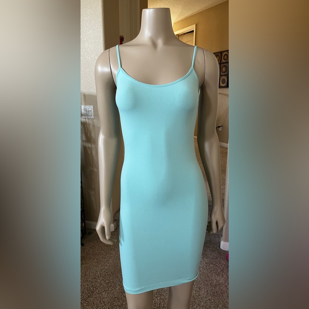 Aquamarine Mini Bodycon Dress